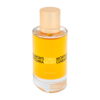 clara-monti-romantica-eau-de-parfum-frontale Flacone Romantica Eau de Parfum Clara Monti 100 ml in vetro trasparente con tappo dorato, vista frontale